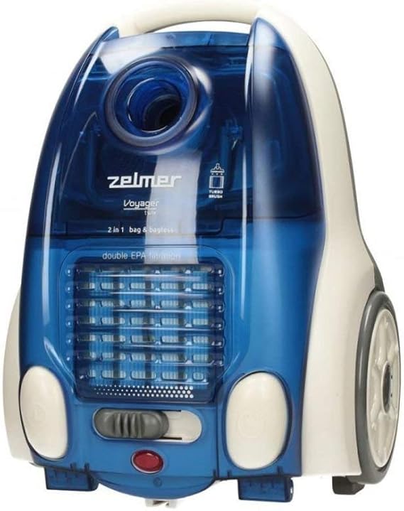 Zelmer Voyager Twix ZVC335ST Vacuum Cleaner Double filtration and