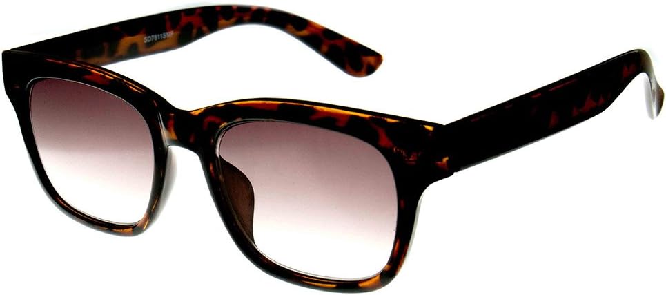 Aloha Eyewear Tek Spex 9003 Unisex Progressive No-Line Bifocal Reader Sunglasses (Tort +2.50)