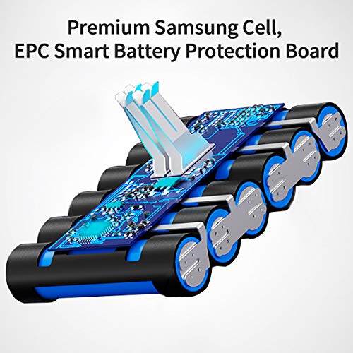 21.6V 3000mAh Li-ion Battery Replacement for Dyson V7 Dyson V7 Motorhead Pro V7 Trigger V7 Animal V7 Car+Boat Dyson Vacuum Cleaner - with 2 Pack Free Dyson Filter