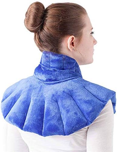Schouder En Rug Wrap Rustgevende Kruiden Aromatherapie Nek Verwarming Pad En Koude Therapie Ontworpen Voor Spierpijn En Spierspanning Hete Of Koude Therapie Amazon Nl