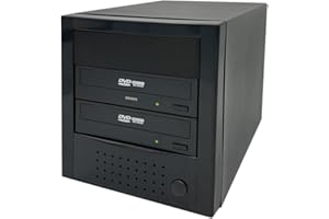 PlexCopier AutoDupe Easy to USE STANDALONE 24X 1 to 1 CD DVD Burner Writer Drive Duplicator Tower
