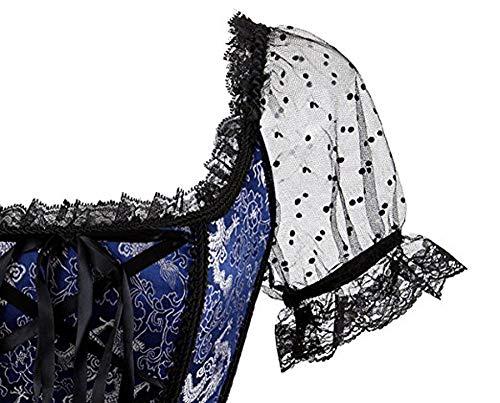 Zooma-Donna-Sexy-Corsetto-Bustino-Raso-Lacci-Burlesque-TopUnterwasche-Bustino