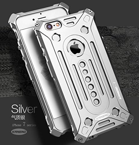 iPhone6/6S Warrior Shell, OMORRO Newest Awesome Tough Rugged Aviation Aluminum Metal Frame Bumper Anti-Drop Outdoor Sport Protection Armour Hard Ultralight Thin Case For Apple iPhone 6/6S Silver