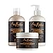 SheaMoistureAfrican Black Soap Hair Care Pack | 13 fl. oz. Deep cleansing Shampoo | 13 fl. Oz. Balancing Conditioner | 4 oz. Purification Masque