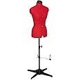 Adjustoform Sew Simple FG304 Adjustable Dress Form Poppy S-M (US Dress Size 4-12) 8 Part Female Sewing Mannequin + Pin Grip Hem Marker