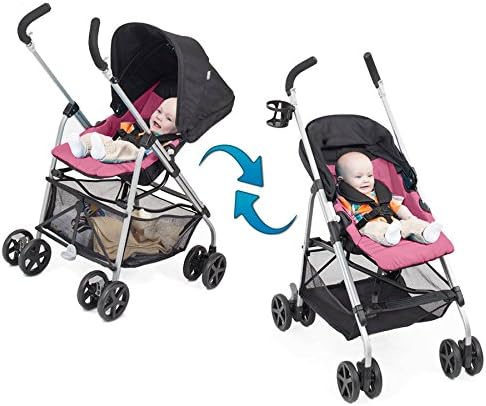 Reversi Stroller, Berry - New - 2 year warranty