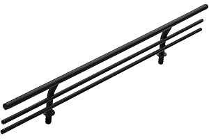 Brixwell QHIE-011 Shoe Fence, For Shelves 35" Black, length 35" Black