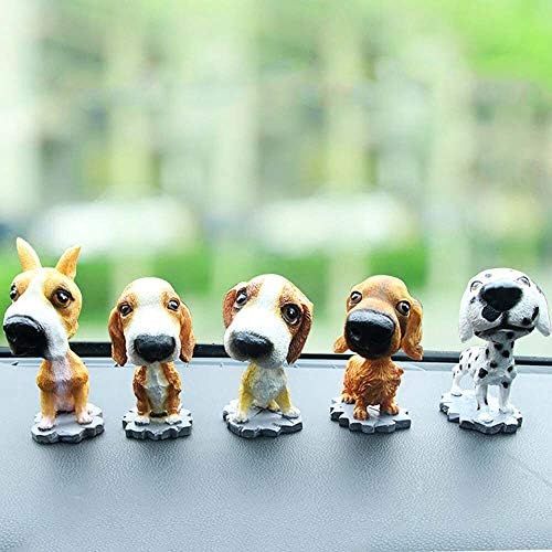 激安直営店 Rtyw カー装飾動物が面白い頭のおもちゃを振っカーアクセサリーカーインテリアうなずき樹脂子犬犬のカーアクセサリーインテリア置物 Color Name A まとめ買い