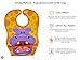 Dexbaby Big Mouth Hippo Leak-Proof Dura Bib w/ Catch-All Pocket - Large | 6 months +