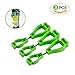 Glove Clip Holder Safety Gear Attach Gloves Towels Glasses Helmets Hanger Guard Labor Work Clamp Grabber Catcher Safety Work POP. (Green) …
