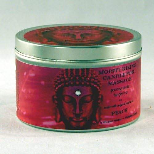 8 oz Buddhalicious Moisturizing Candle for Massage Peace
