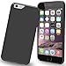 iPhone 6 Case: Stalion® Slider Series Matte-UV Textured Sliding Style Protective Slim Hard Case for Apple iPhone 6s & iPhone 6 (4.7"Inch)(Matte Black)