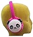 N'Ice Caps Girls Winter Earmuffs (Pink Panda)