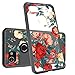 Google Pixel 2 XL Case, Google Pixel XL 2 Case, Skmy Shockproof Hard PC+ TPU Bumper Case Scratch-Resistant Cover for Google Pixel XL 2/Google Pixel 2 XL (Rose Flower)