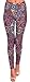 VIV Collection Regular Size Printed Brushed Ultra Soft Leggings (Ethnic Circle)
