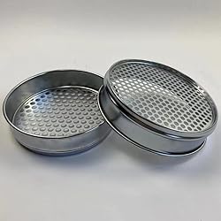 INTCHE Dia 20cm Stainless Steel Net Soil Sieve