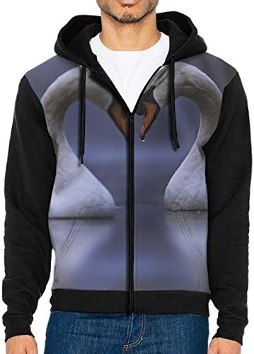 Toas1 Men Performance Hat and Pockets Zip Up Hoodie Sweatshirts