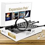 4pc Expansion Pack - Multi-Color RGB LED Strip Expansion Kit, 5-inch Pre-Cut Accent Light Strips for TV Home Theater Backlight and Kitchen Under Cabinet Lighting, Waterproof Silicone, 3M Tape