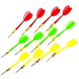 Plastic Darts with Metal Tip | Brass Darts | Carnival Balloon Darts | Pack of 36