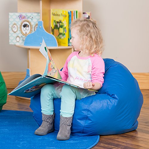 Sprogs SPG-610-005-SO Round Bean Bag Chair, Blue