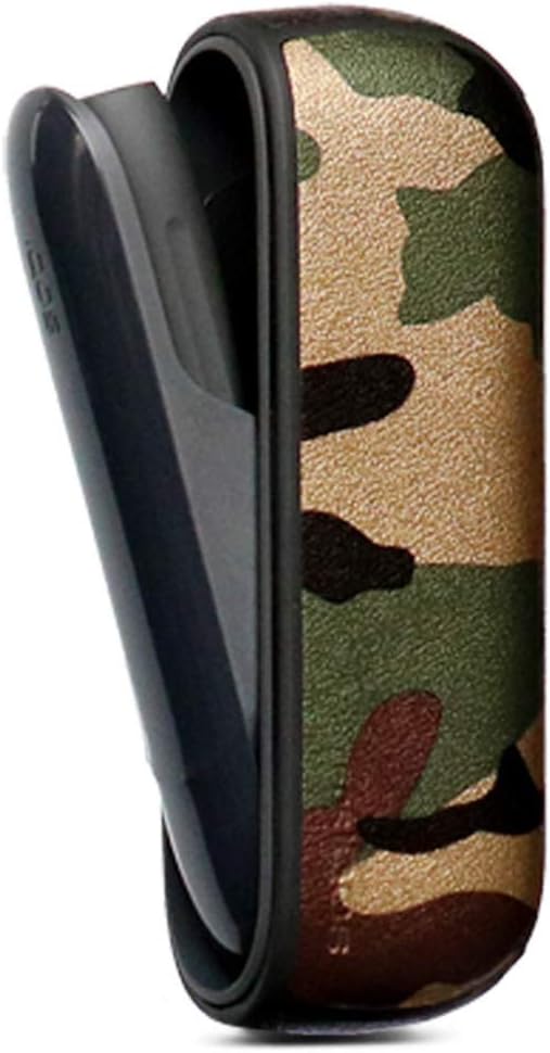 for IQOS 3.0 Case, PU Protective Case Holder Cigarette Protective Cover from Impact, Dust, Scratch (Green)