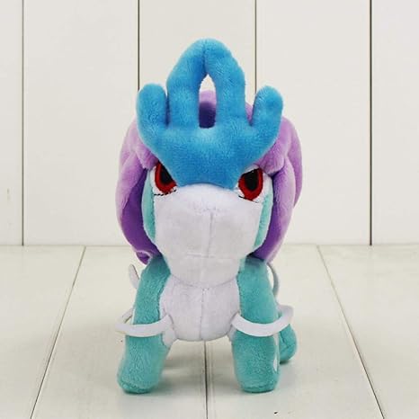 Amazon.com: Suicune Entei Raikou - Peluche de Raikou de Suicune Entei (15 a 6.7 in), color dorado y plateado, Felpa, Suicune, talla única: Arte, Manualidades y Costura