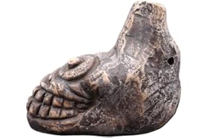 PEUIOX Aztec Death Whistle Loudest Authentic Human Sounding Screams 125+ Decibels Screaming Aztec War Whistle…