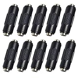 QLXHBOT 10PCS DC Power Connector Adapter 12V 5.5mm