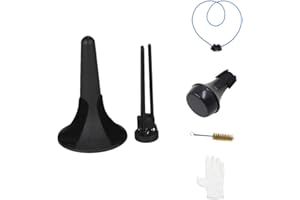 Trumpet Tripod Stand Holder Detachable Leg (1pc), Trumpet Mute (1 pc), Clean Brushes (2pcs), Gloves (1pc)