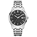 Bulova 96B223 Mens Dress Black Silver Watch