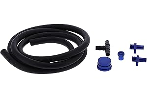 Reroute Kit PVC Blue Vehicle Modification 6061 Aluminium Alloy Fit for GM Duramax 6.6L 2004.5 2010