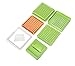 Capsule Holder for 100 pcs (0#) Size 0 Capsules - Manual Filler - Tamper and Powder Block Included - Instructions for Use Provided