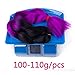 Forevery Braiding Hair 24 Inch Jumbo Braids Color Braiding Hair 5 Packs Black Braiding Hair Kanekalon Jumbo Braiding Kenakalon Hair Braid Hair (5pcs,Black Color 1B#)