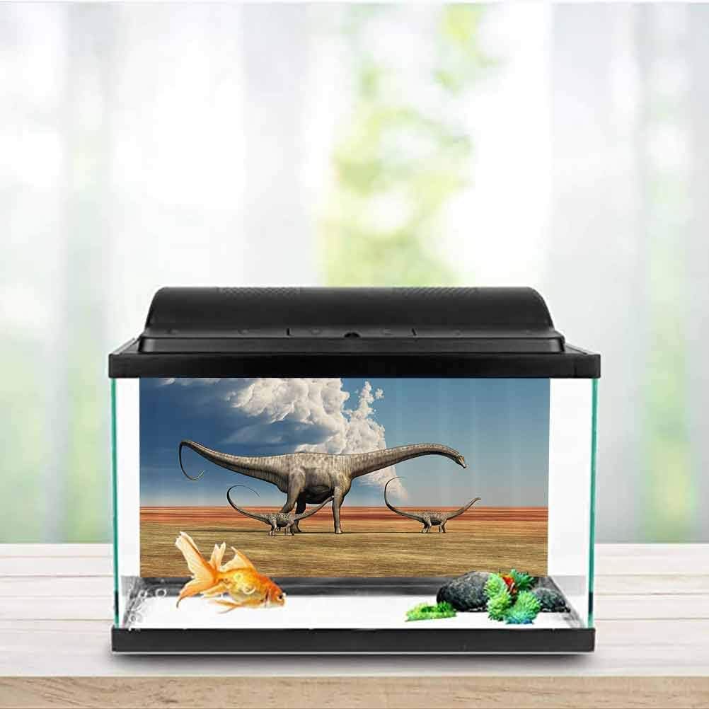 Jurassic Decor Fish Tank Decorations Mother Diplodocus