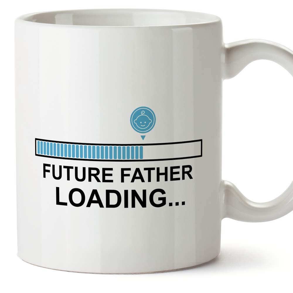 MUGFFINS Dad Mug - "Loading..." - Father's Day Gift/Present for Daddy - Tea/Coffee Ceramic Cup 11oz