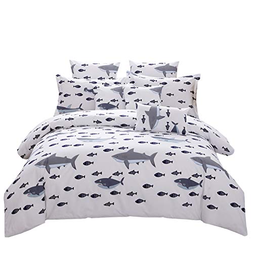 boys shark bedding