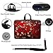 Meffort Inc 17 17.3 inch Neoprene Laptop Sleeve Bag Carrying Case with Hidden Handle and Adjustable Shoulder Strap - Vincent van Gogh Cherry Blossoming