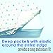 Baby Fitted Crib Sheets 2-Pack | Soft, Breathable & Comfortable 100% Jersey Cotton Bedding Set | 9” Deep Pocket For All Standard Mattresses | Snug & Secure Nursery Toddler Sheets | Unisex Designs
