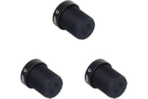 Othmro 3Pcs 8mm CCTV Camera Lens 3MP F2.0 Pixels Security WiFi Camera Lens, 1/2.5 Inch Wide Angle for Camera M12 Threaded Dia for CCTV IP Camera Panoramic CCTV Camera Lens