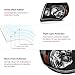 VIPMOTOZ Black Housing OE-Style Headlight Headlamp Assembly For 2005-2011 Toyota Tacoma Pickup Truck, Driver & Passenger Side
