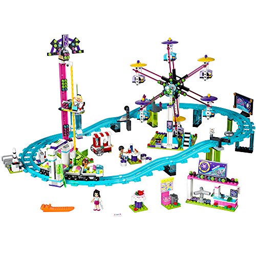 LEGO Friends Amusement Park Roller Coaster 41130 Toy for Girls and Boys