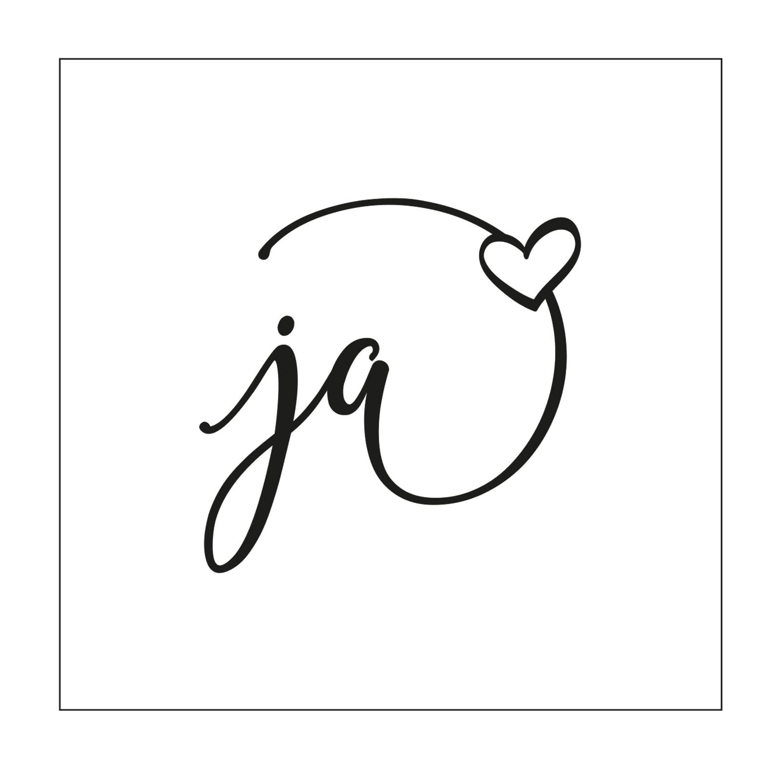 Vaessen Creative Art Stencil, Yes, for Adding Coloured Patterns and Textures to Craft Projects, Gel, White, 15 x 15 cm