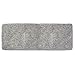mDesign Non-Slip Microfiber Polyester Rectangular Spa Mat/Bath Rug, Plush Water Absorbent Accent Rug for Bathroom Vanity, Bathtub/Shower, Machine Washable, 60