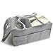 northparc Baby Diaper Caddy- Nursery Diaper Tote Bag, Changing Table Storage bin, Large Portable car Travel Organizer for Wipes and Toys, Newborn Registry Must Have, Baby Shower Gift for BOY Girl