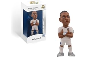 MINIX COLLECTIBLE FIGURINES - Sports Collectable 12 cm Figurine, Kylian Mbappé-Real Madrid