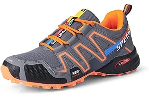 NWOWPL Hike Balance Shoes for Men Women, Ortho Balance - Orthopedic Pain-Relieving Walking Shoes, Outdoor Breathable Non-Slip Lightweight Slip-On Hiking Sneakers