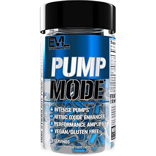 Evlution Nutrition Pump Mode Nitric Oxide Booster to Support Intense