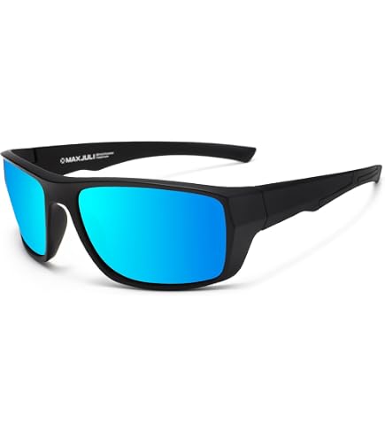 MAXJULI XL Z87 Wrap Around Sunglasses for Big Wide Heads Men  display picture 1