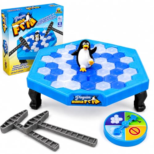 Quebra Gelo Do Pinguim Numa Fria Jogo De Mesa Brinquedo Educativo Game