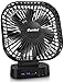 Rechargeable Portable Fan, Desk Fan Battery Operated, Battery Powered Desk Fan, Travel Fans, Car Fan, Quiet Camping Fan with Timer, Refrigerator Fan, USB Battery Table Fan for Office, 5200mah(8-40h)